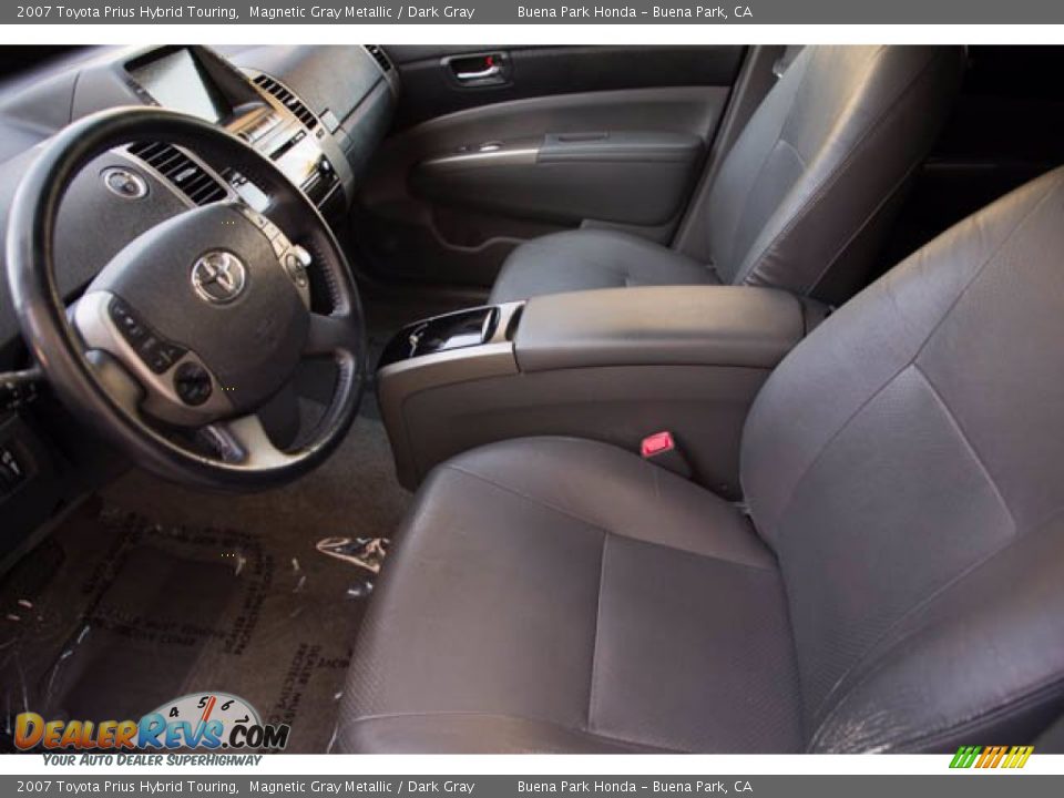 2007 Toyota Prius Hybrid Touring Magnetic Gray Metallic / Dark Gray Photo #3