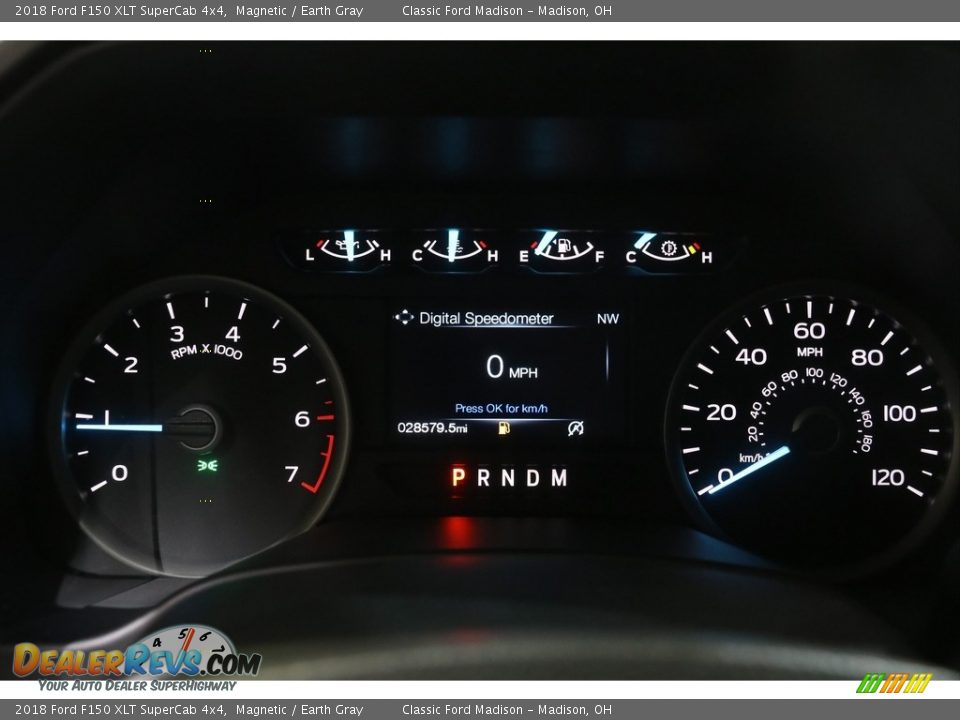 2018 Ford F150 XLT SuperCab 4x4 Magnetic / Earth Gray Photo #9