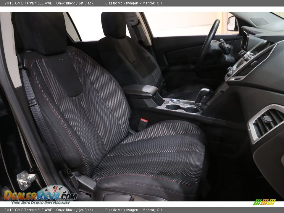 2013 GMC Terrain SLE AWD Onyx Black / Jet Black Photo #14