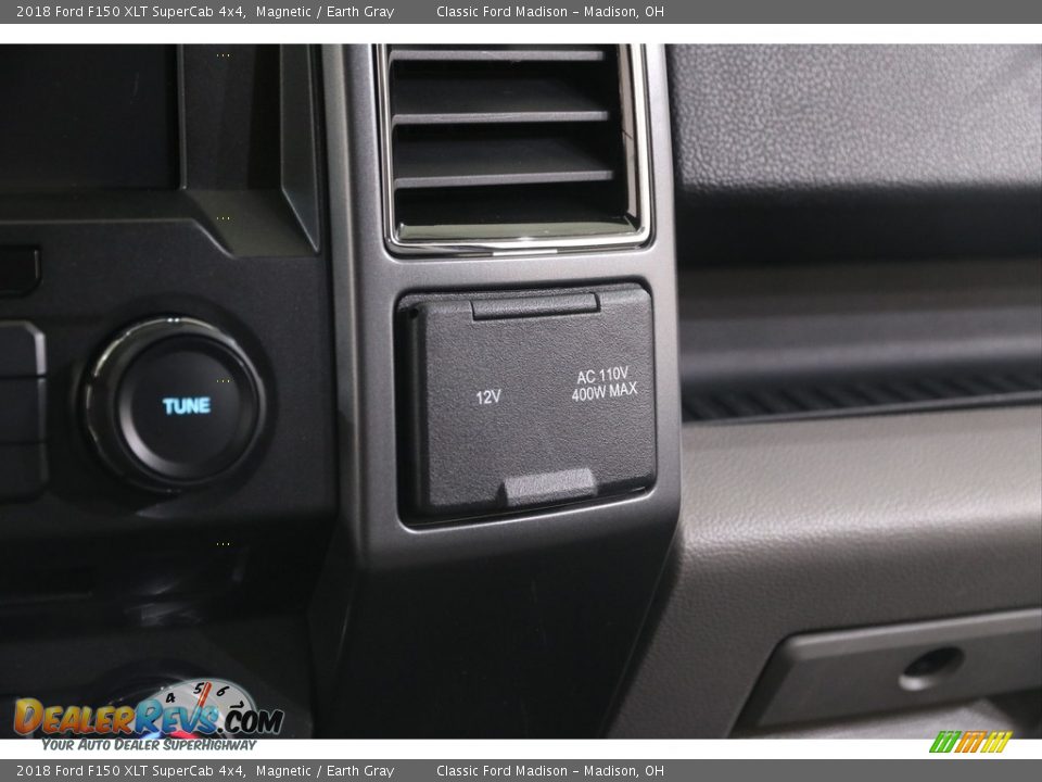 2018 Ford F150 XLT SuperCab 4x4 Magnetic / Earth Gray Photo #12