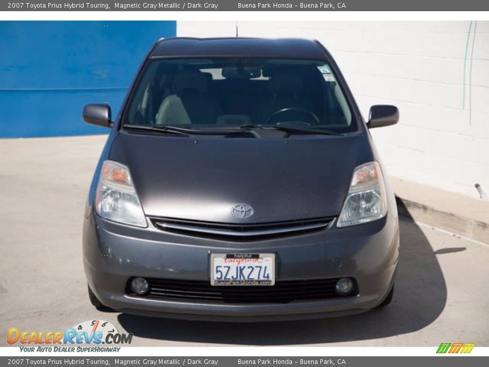 2007 Toyota Prius Hybrid Touring Magnetic Gray Metallic / Dark Gray Photo #7