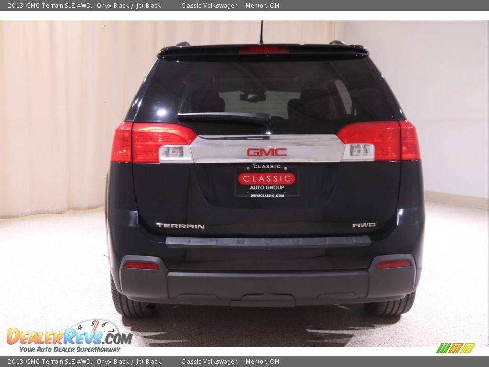 2013 GMC Terrain SLE AWD Onyx Black / Jet Black Photo #17
