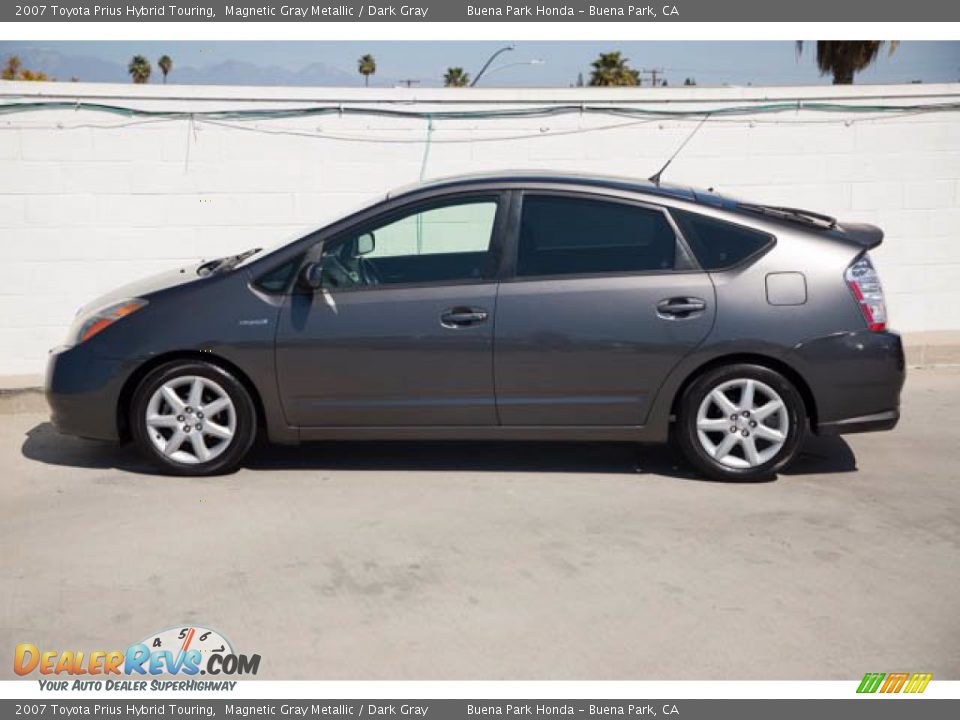 2007 Toyota Prius Hybrid Touring Magnetic Gray Metallic / Dark Gray Photo #8