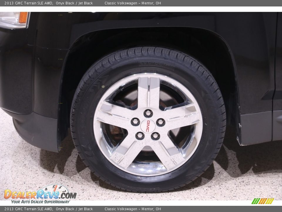 2013 GMC Terrain SLE AWD Onyx Black / Jet Black Photo #19