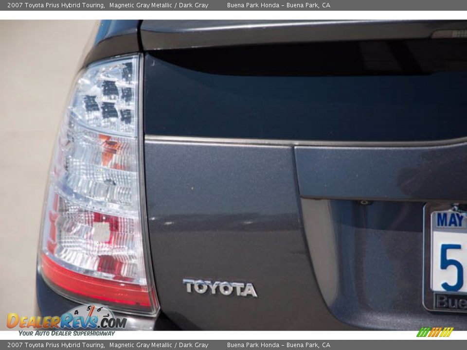 2007 Toyota Prius Hybrid Touring Magnetic Gray Metallic / Dark Gray Photo #10