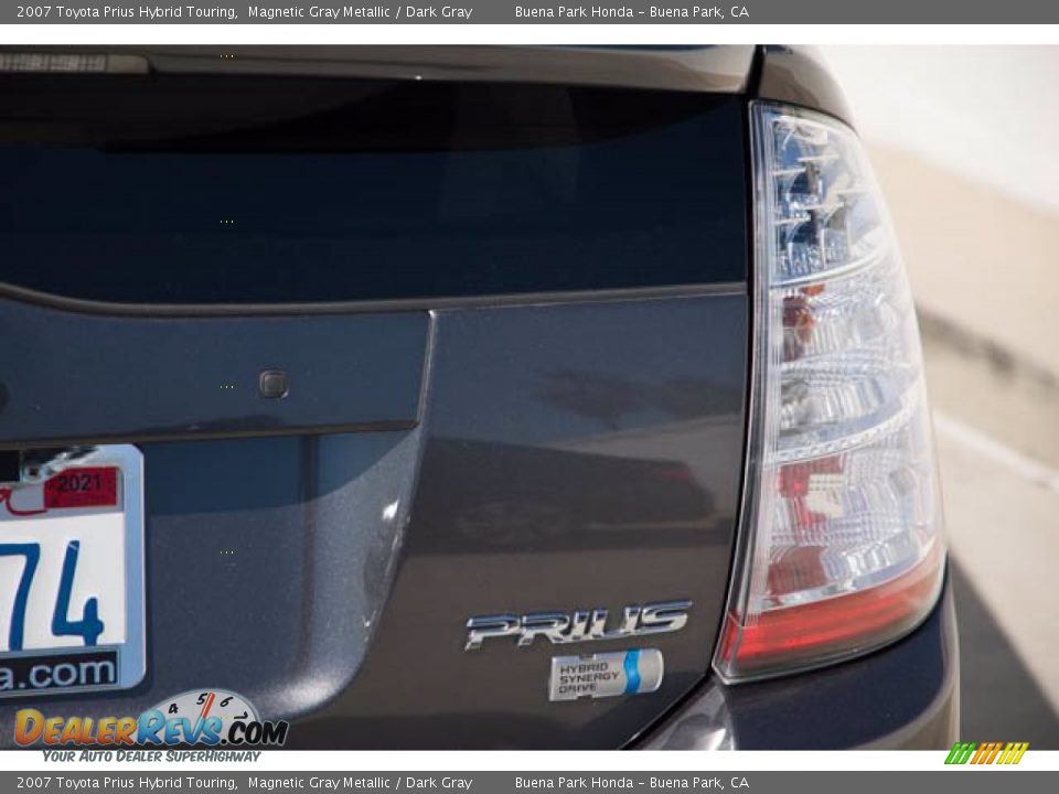 2007 Toyota Prius Hybrid Touring Magnetic Gray Metallic / Dark Gray Photo #11