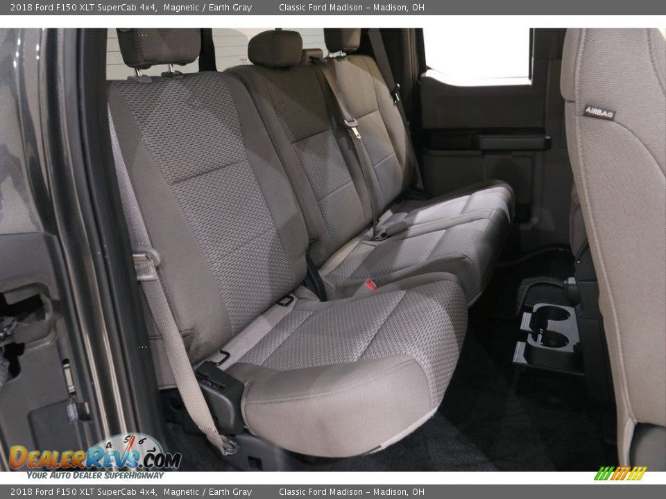 2018 Ford F150 XLT SuperCab 4x4 Magnetic / Earth Gray Photo #17