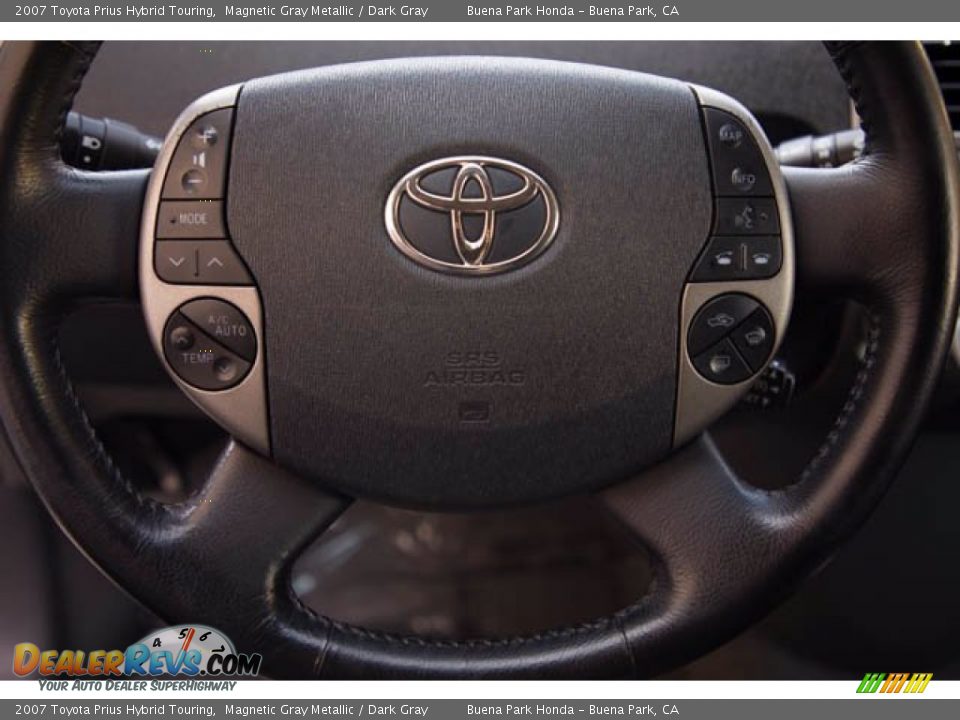 2007 Toyota Prius Hybrid Touring Magnetic Gray Metallic / Dark Gray Photo #13