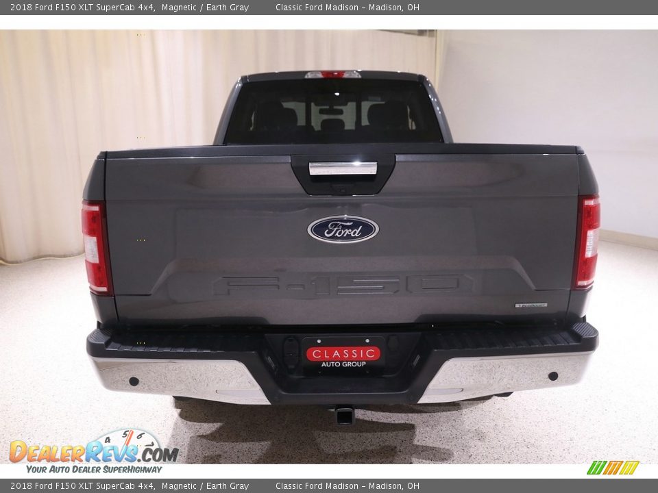 2018 Ford F150 XLT SuperCab 4x4 Magnetic / Earth Gray Photo #19