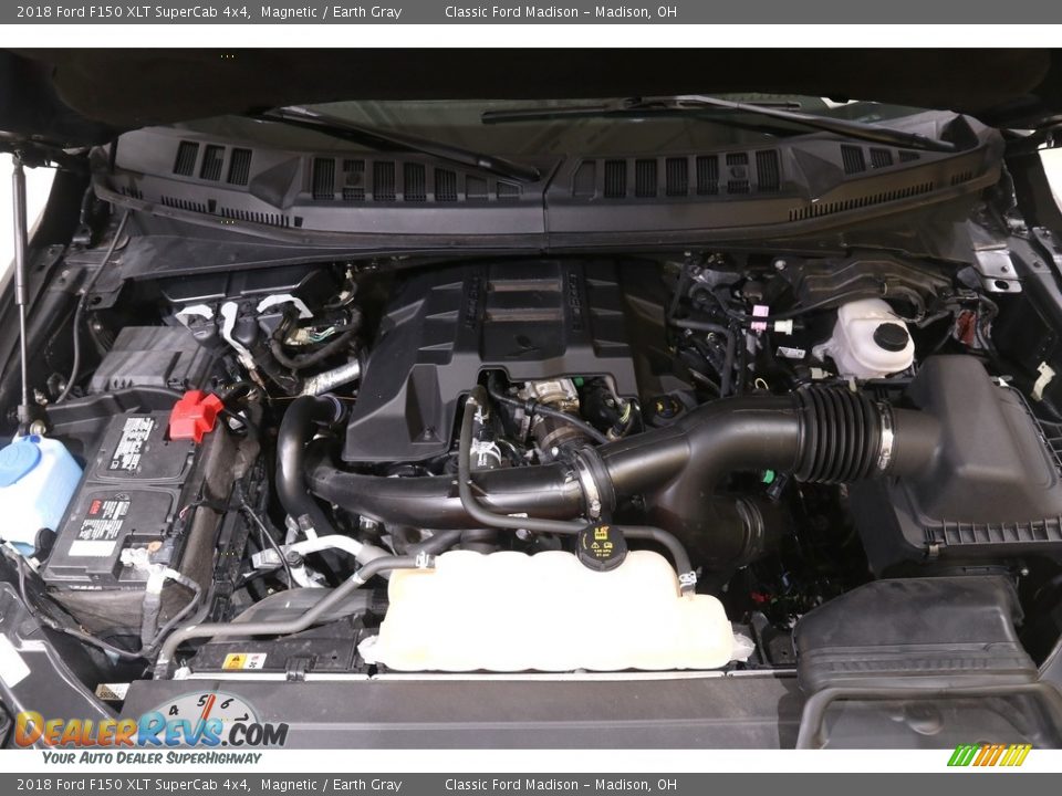 2018 Ford F150 XLT SuperCab 4x4 Magnetic / Earth Gray Photo #20