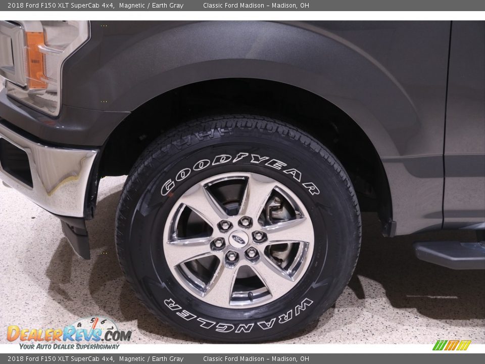 2018 Ford F150 XLT SuperCab 4x4 Magnetic / Earth Gray Photo #21