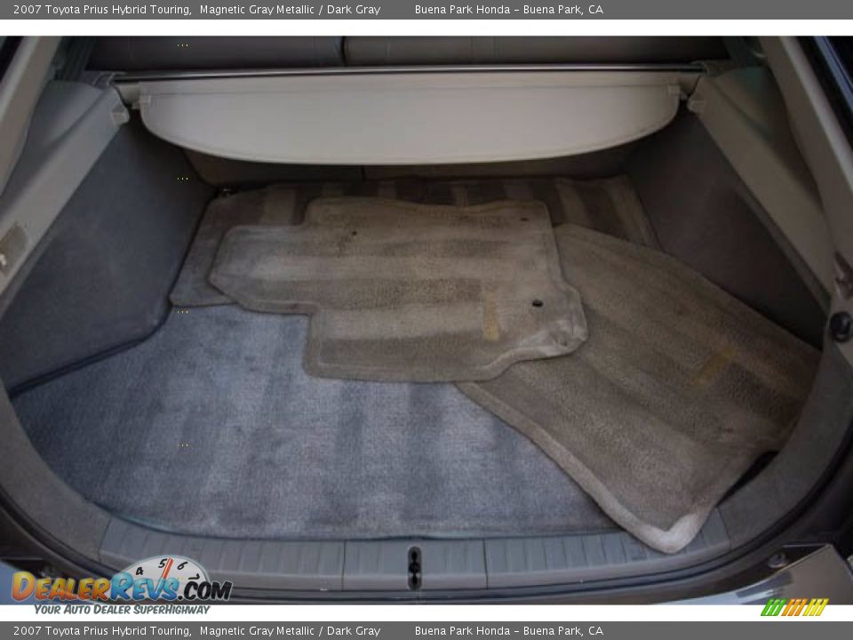 2007 Toyota Prius Hybrid Touring Magnetic Gray Metallic / Dark Gray Photo #16
