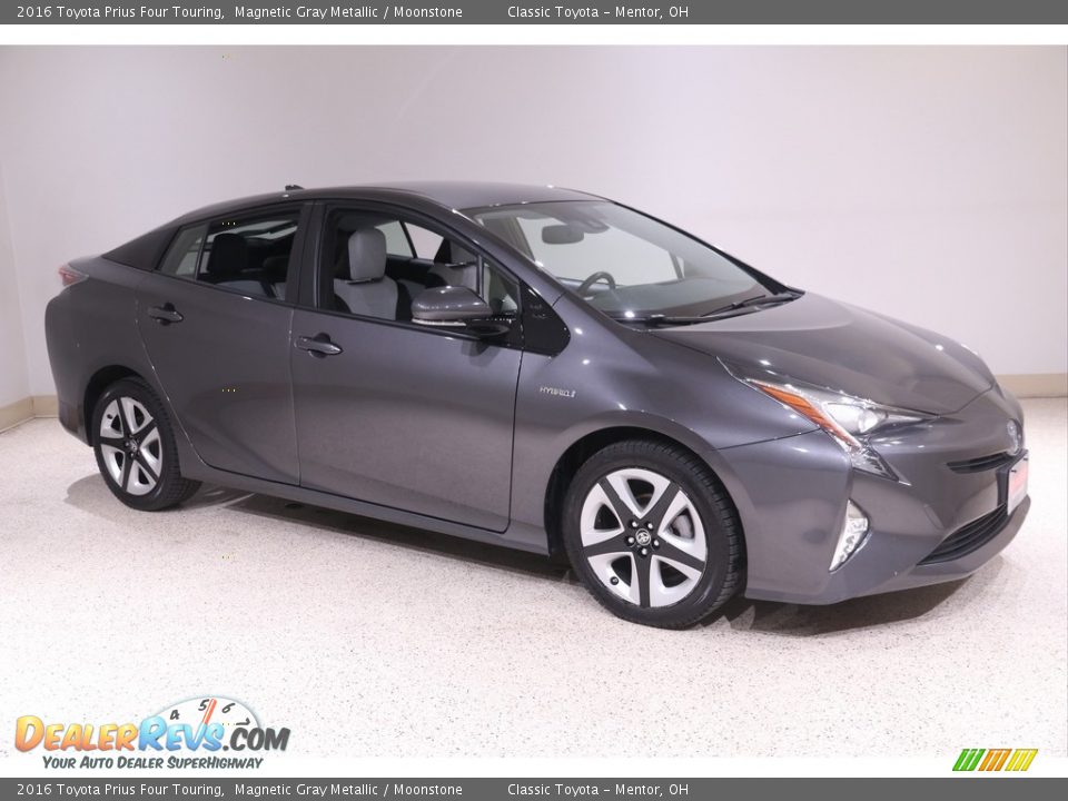 2016 Toyota Prius Four Touring Magnetic Gray Metallic / Moonstone Photo #1
