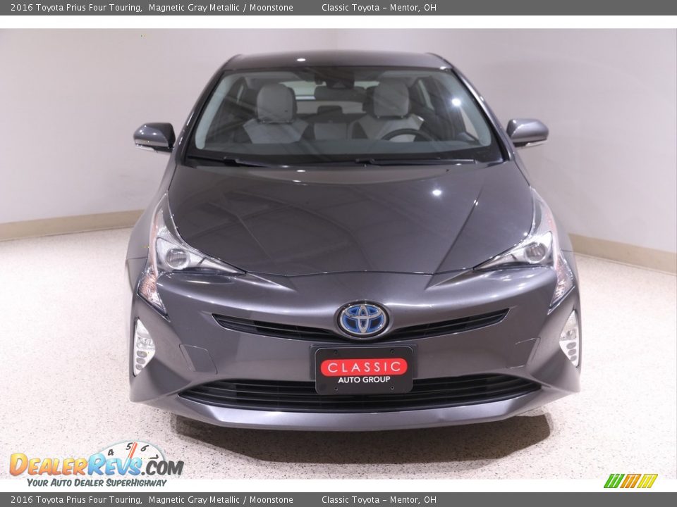 2016 Toyota Prius Four Touring Magnetic Gray Metallic / Moonstone Photo #2