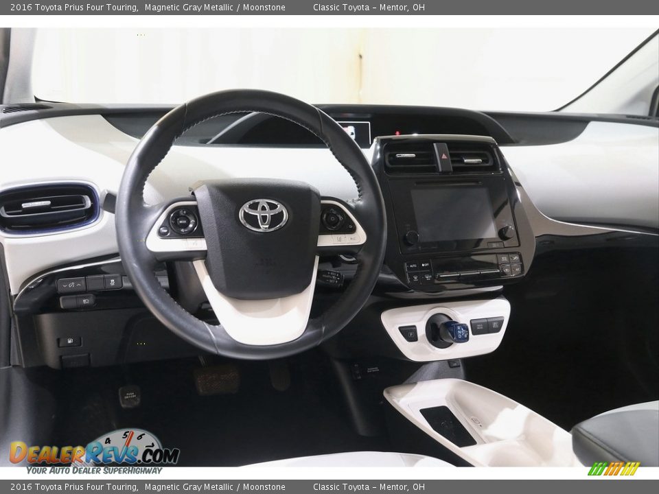 2016 Toyota Prius Four Touring Magnetic Gray Metallic / Moonstone Photo #6