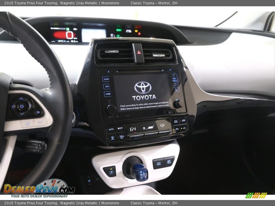 2016 Toyota Prius Four Touring Magnetic Gray Metallic / Moonstone Photo #8
