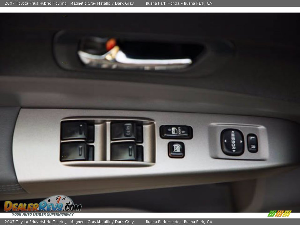 2007 Toyota Prius Hybrid Touring Magnetic Gray Metallic / Dark Gray Photo #25