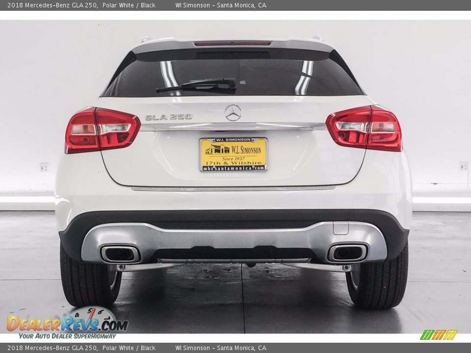 2018 Mercedes-Benz GLA 250 Polar White / Black Photo #4