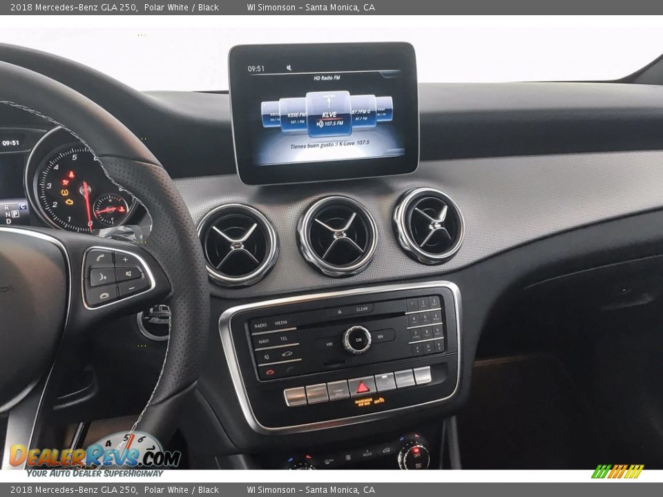 2018 Mercedes-Benz GLA 250 Polar White / Black Photo #5