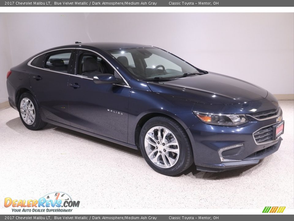 2017 Chevrolet Malibu LT Blue Velvet Metallic / Dark Atmosphere/Medium Ash Gray Photo #1