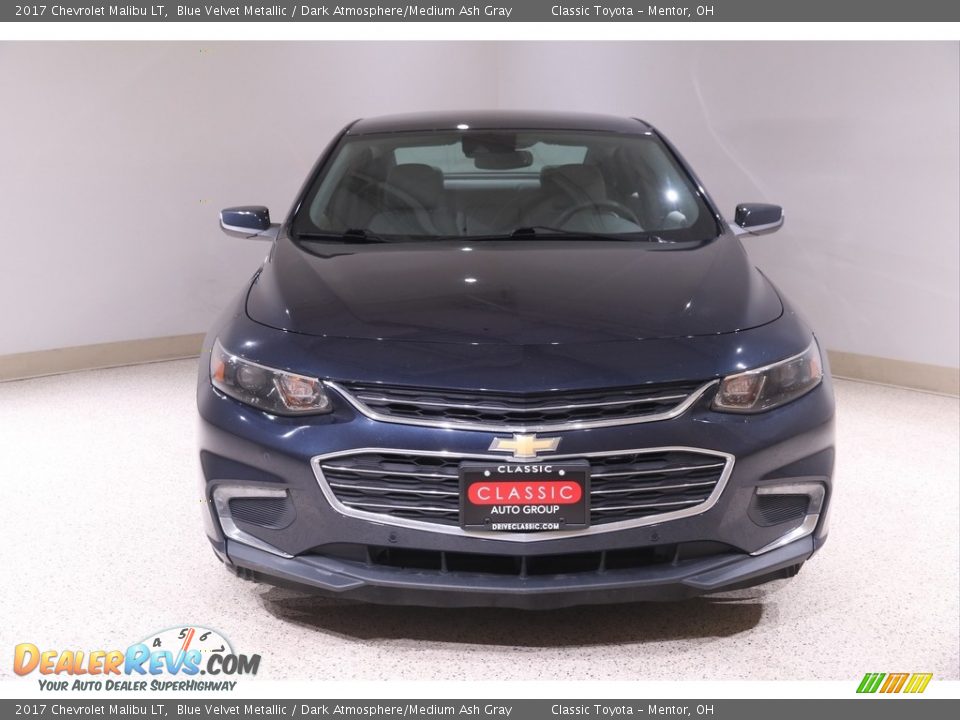 2017 Chevrolet Malibu LT Blue Velvet Metallic / Dark Atmosphere/Medium Ash Gray Photo #2