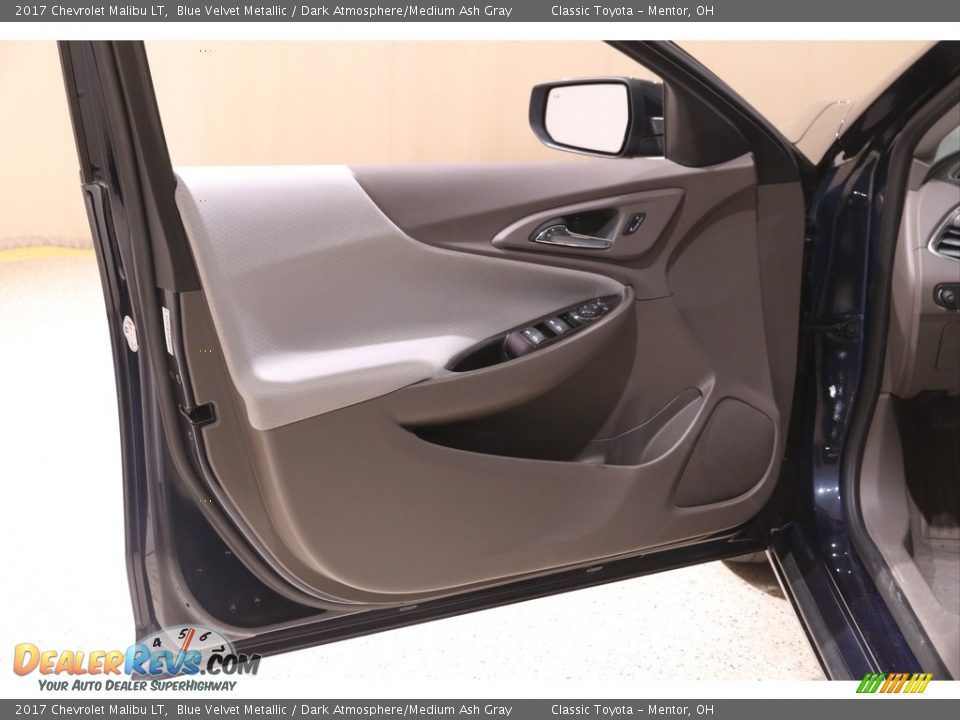 2017 Chevrolet Malibu LT Blue Velvet Metallic / Dark Atmosphere/Medium Ash Gray Photo #4