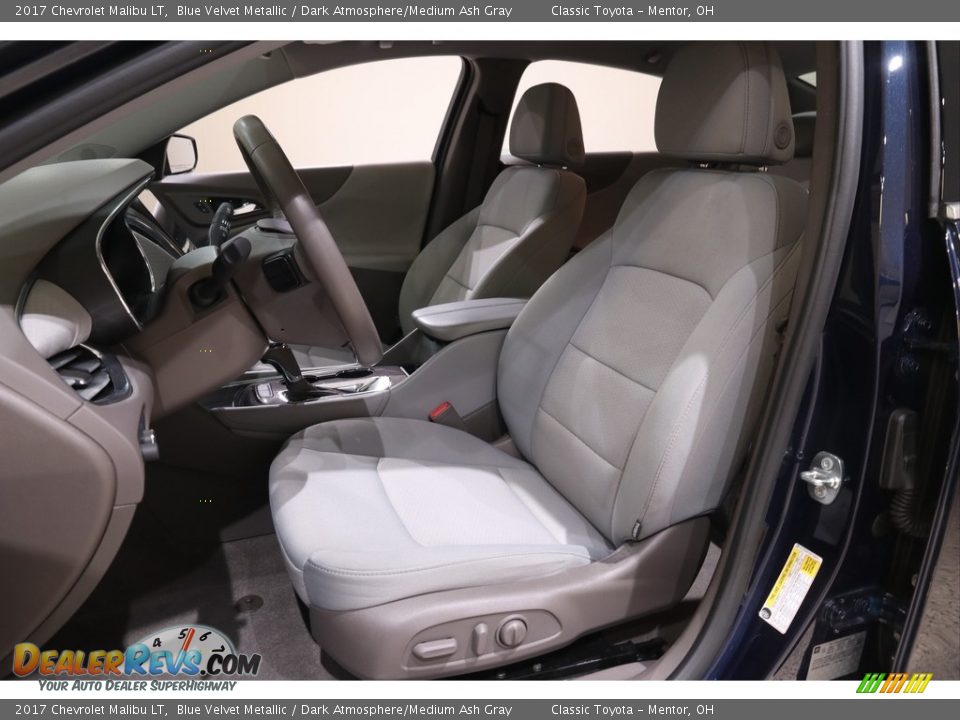 2017 Chevrolet Malibu LT Blue Velvet Metallic / Dark Atmosphere/Medium Ash Gray Photo #5