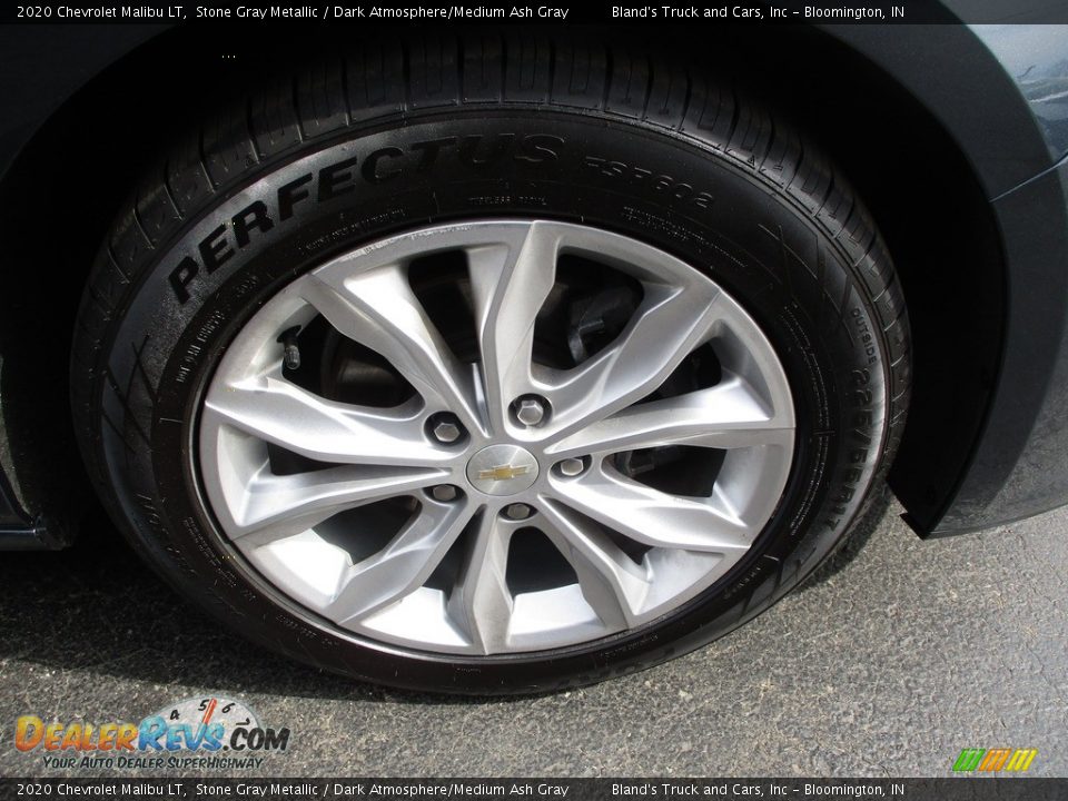 2020 Chevrolet Malibu LT Stone Gray Metallic / Dark Atmosphere/Medium Ash Gray Photo #29