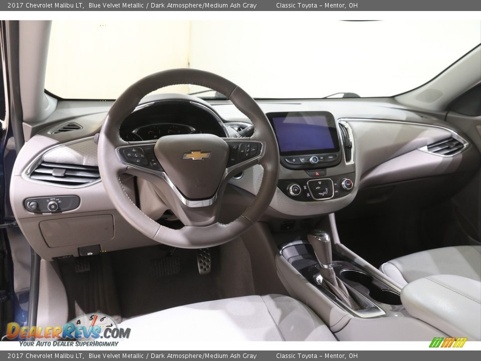 2017 Chevrolet Malibu LT Blue Velvet Metallic / Dark Atmosphere/Medium Ash Gray Photo #6