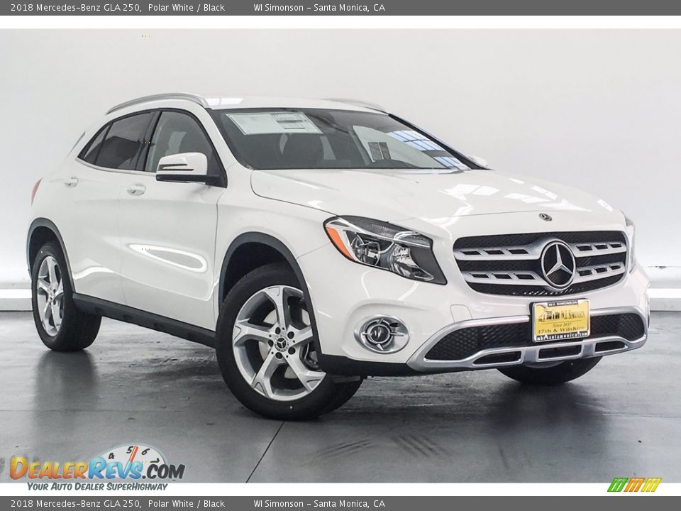 2018 Mercedes-Benz GLA 250 Polar White / Black Photo #12