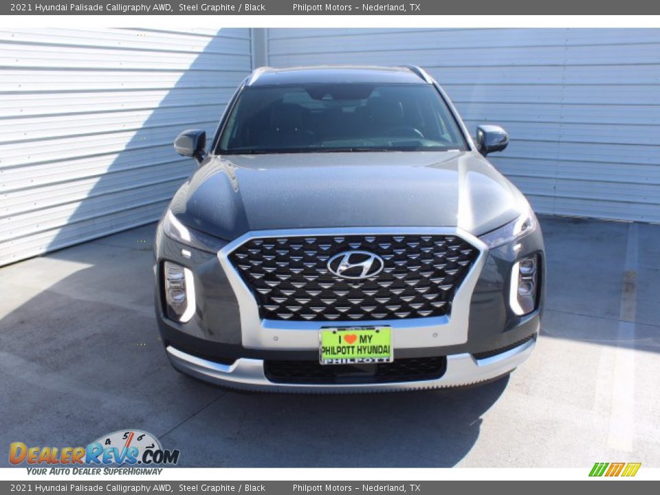 2021 Hyundai Palisade Calligraphy AWD Steel Graphite / Black Photo #3
