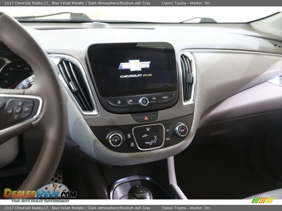 2017 Chevrolet Malibu LT Blue Velvet Metallic / Dark Atmosphere/Medium Ash Gray Photo #9