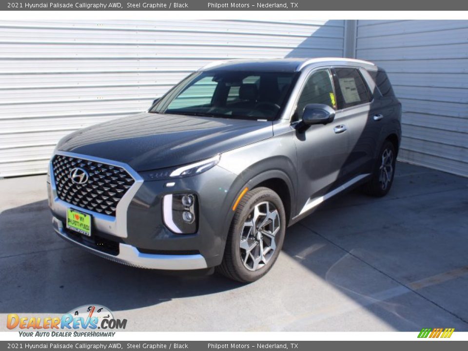 2021 Hyundai Palisade Calligraphy AWD Steel Graphite / Black Photo #4