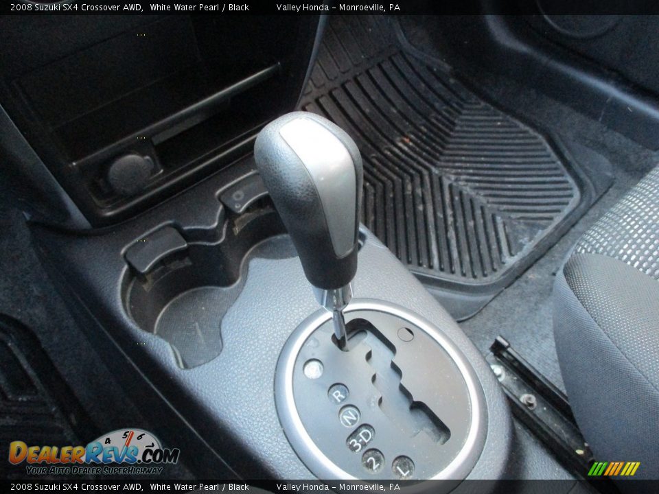 2008 Suzuki SX4 Crossover AWD White Water Pearl / Black Photo #15