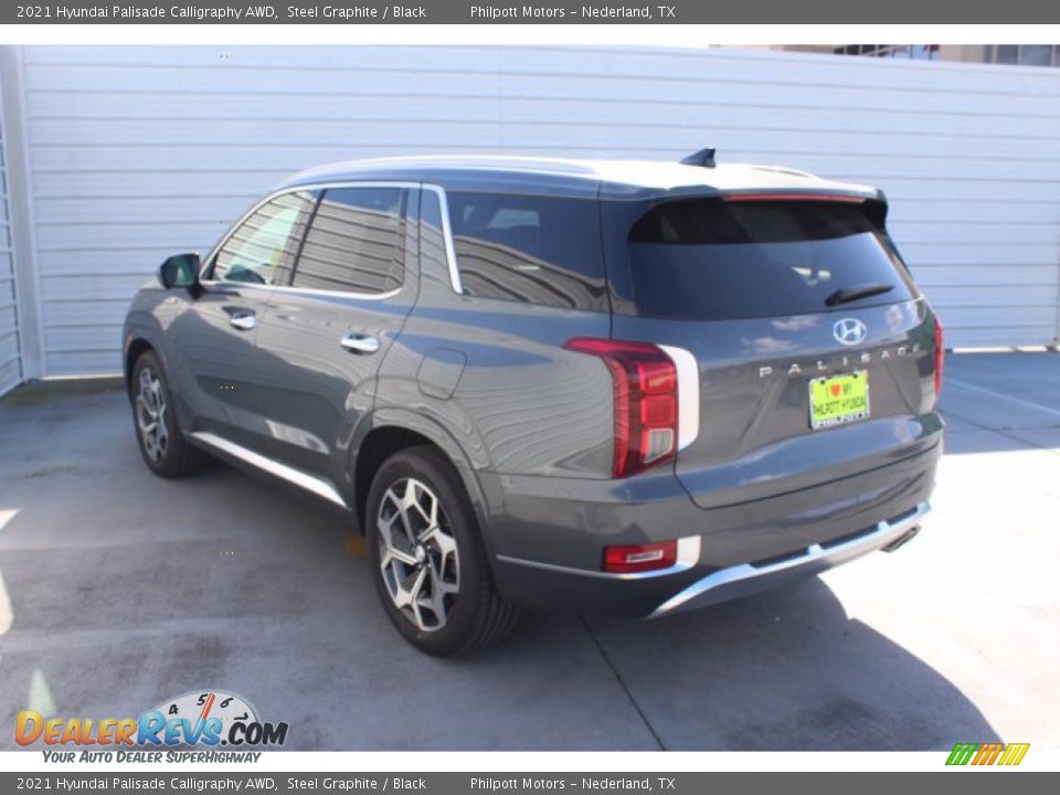 2021 Hyundai Palisade Calligraphy AWD Steel Graphite / Black Photo #6