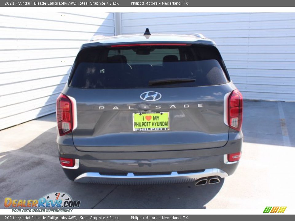 2021 Hyundai Palisade Calligraphy AWD Steel Graphite / Black Photo #7