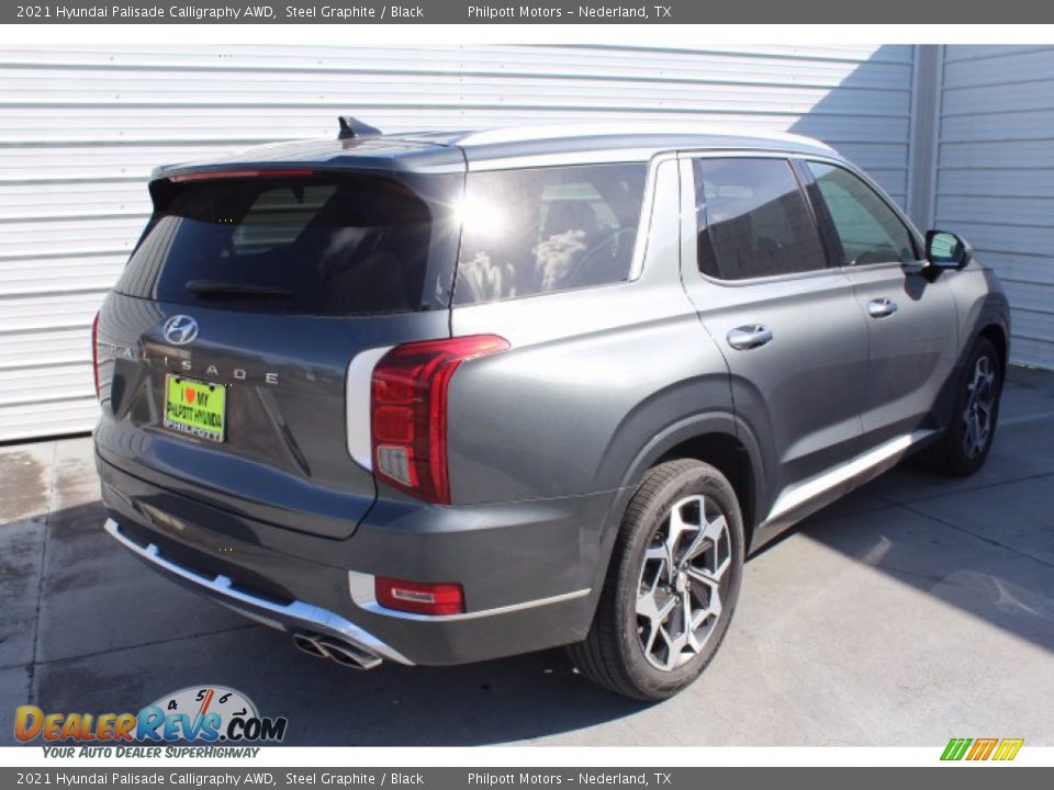 2021 Hyundai Palisade Calligraphy AWD Steel Graphite / Black Photo #8