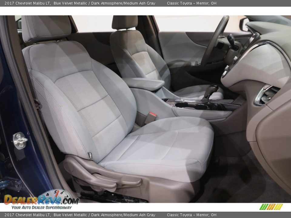 2017 Chevrolet Malibu LT Blue Velvet Metallic / Dark Atmosphere/Medium Ash Gray Photo #14