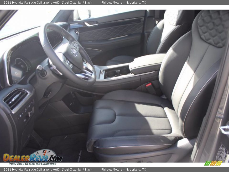 2021 Hyundai Palisade Calligraphy AWD Steel Graphite / Black Photo #10