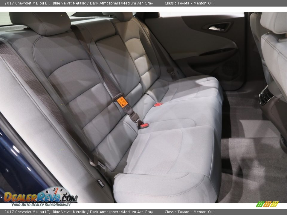 2017 Chevrolet Malibu LT Blue Velvet Metallic / Dark Atmosphere/Medium Ash Gray Photo #15