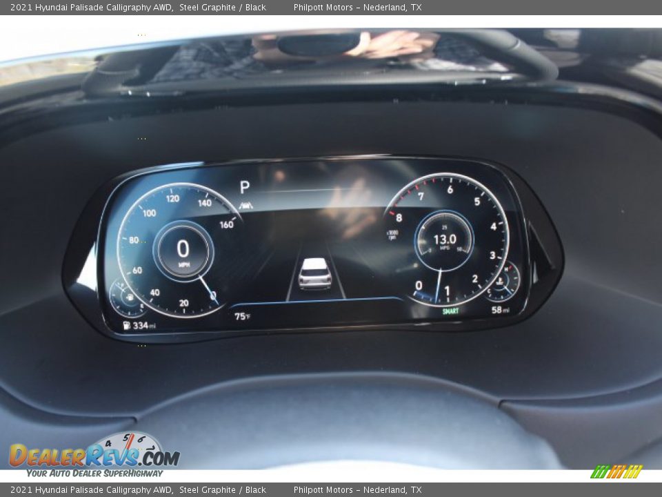 2021 Hyundai Palisade Calligraphy AWD Steel Graphite / Black Photo #13