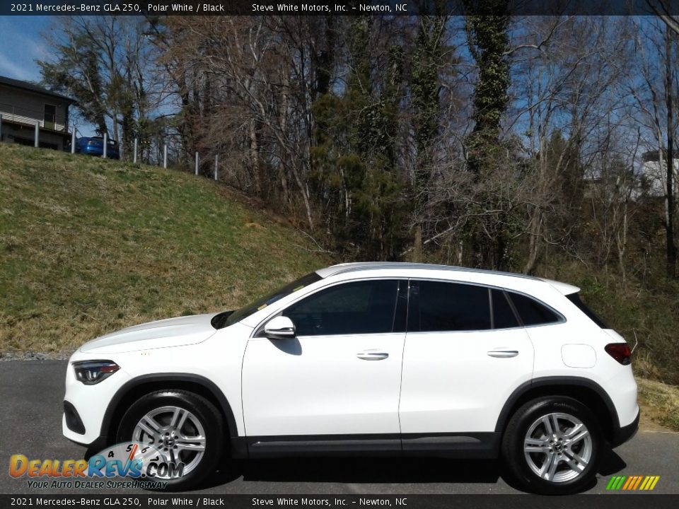 2021 Mercedes-Benz GLA 250 Polar White / Black Photo #1