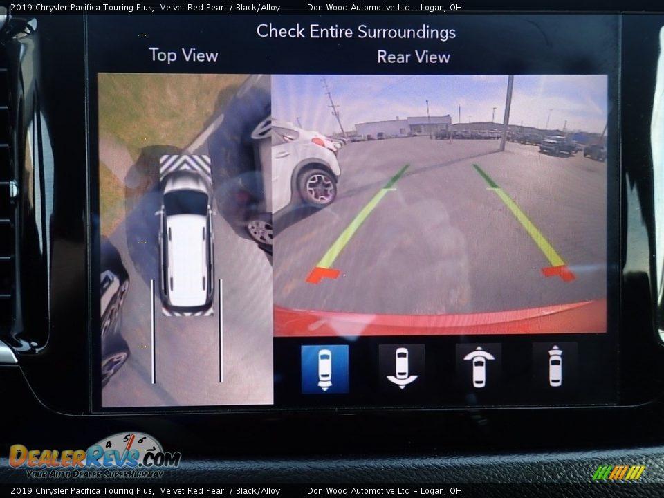 2019 Chrysler Pacifica Touring Plus Velvet Red Pearl / Black/Alloy Photo #3
