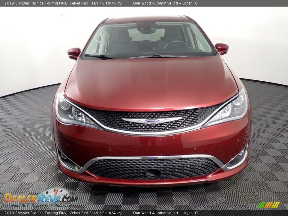 2019 Chrysler Pacifica Touring Plus Velvet Red Pearl / Black/Alloy Photo #6