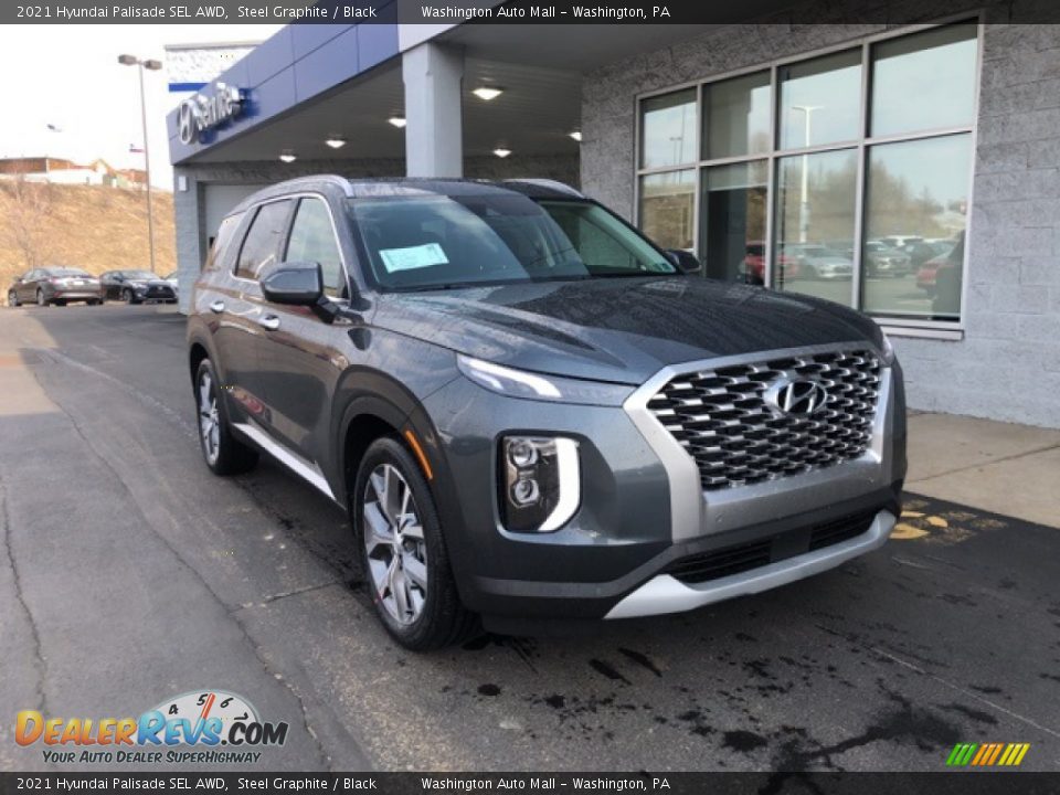 2021 Hyundai Palisade SEL AWD Steel Graphite / Black Photo #1