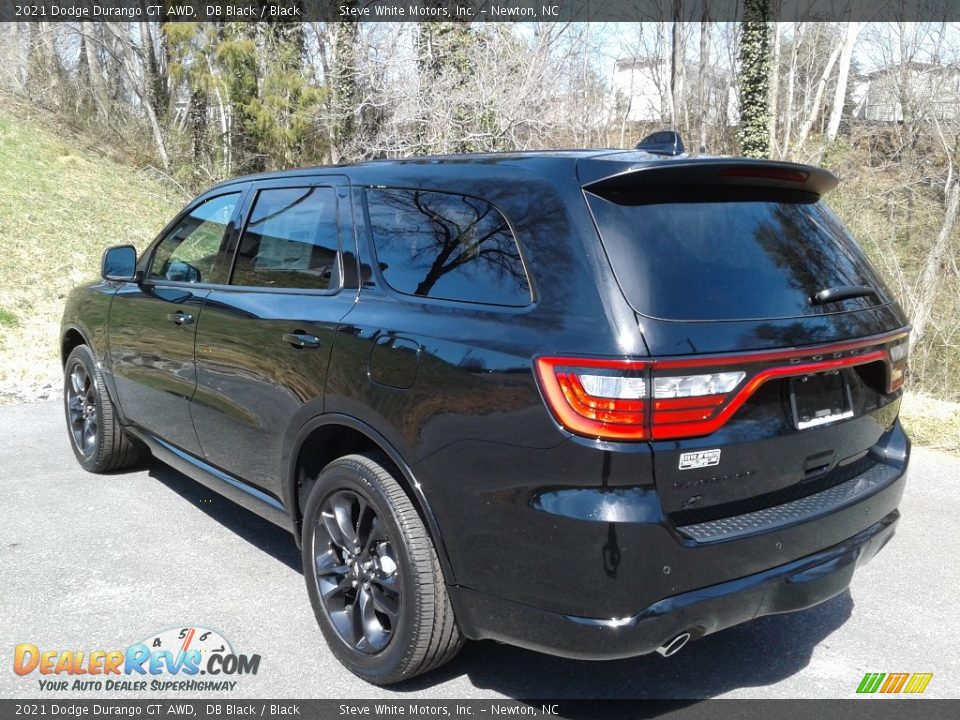 2021 Dodge Durango GT AWD DB Black / Black Photo #8