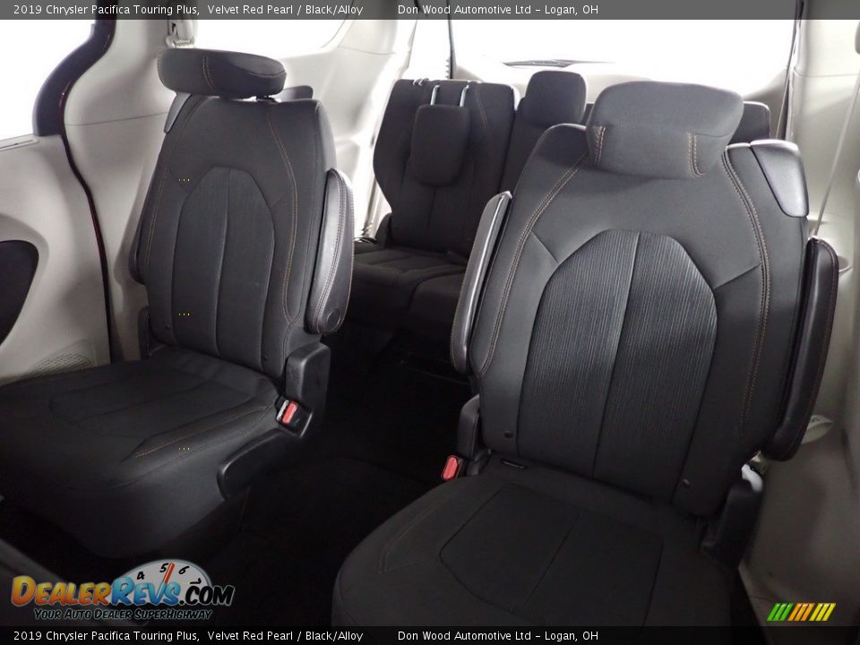 2019 Chrysler Pacifica Touring Plus Velvet Red Pearl / Black/Alloy Photo #34