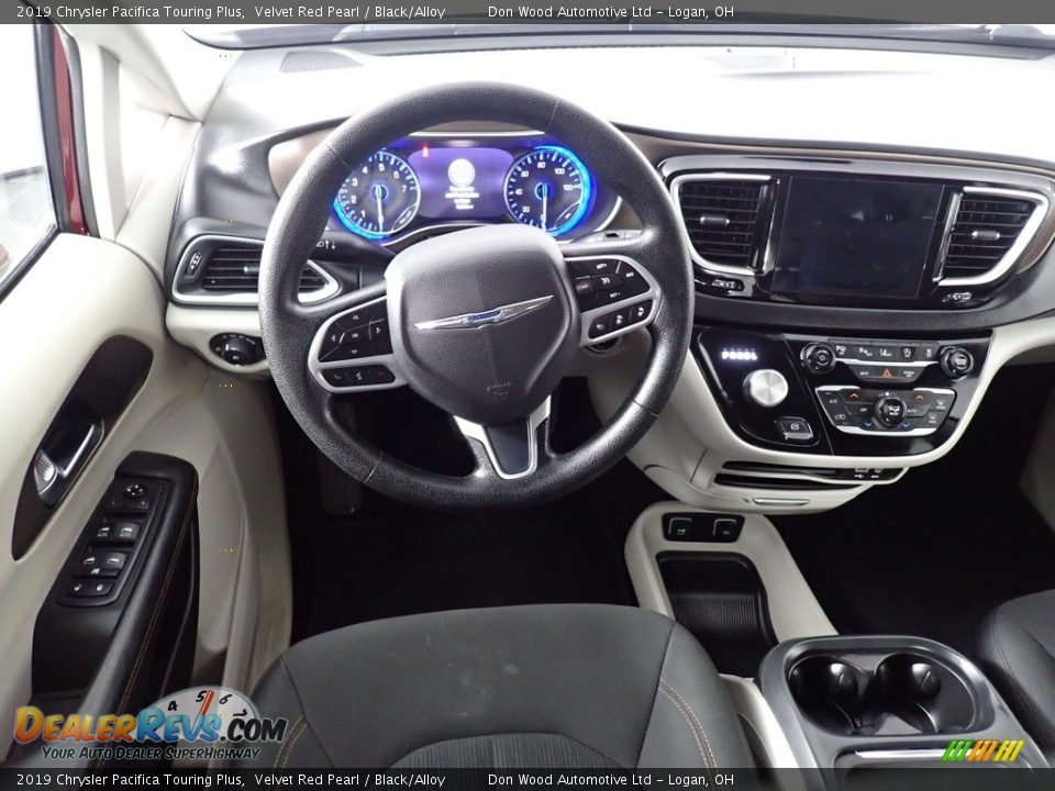 2019 Chrysler Pacifica Touring Plus Velvet Red Pearl / Black/Alloy Photo #36