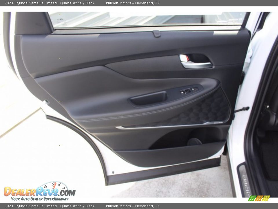 2021 Hyundai Santa Fe Limited Quartz White / Black Photo #19