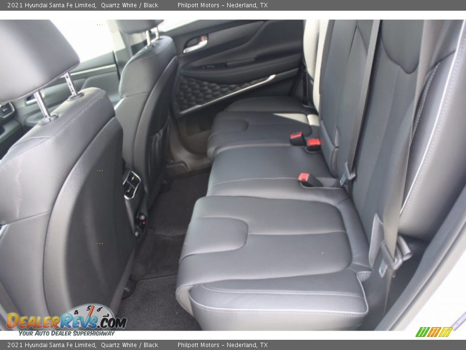 2021 Hyundai Santa Fe Limited Quartz White / Black Photo #20